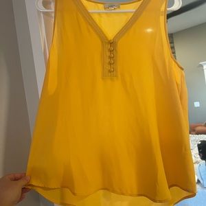 Ann Taylor Loft Sleeveless Blouse - Size Small